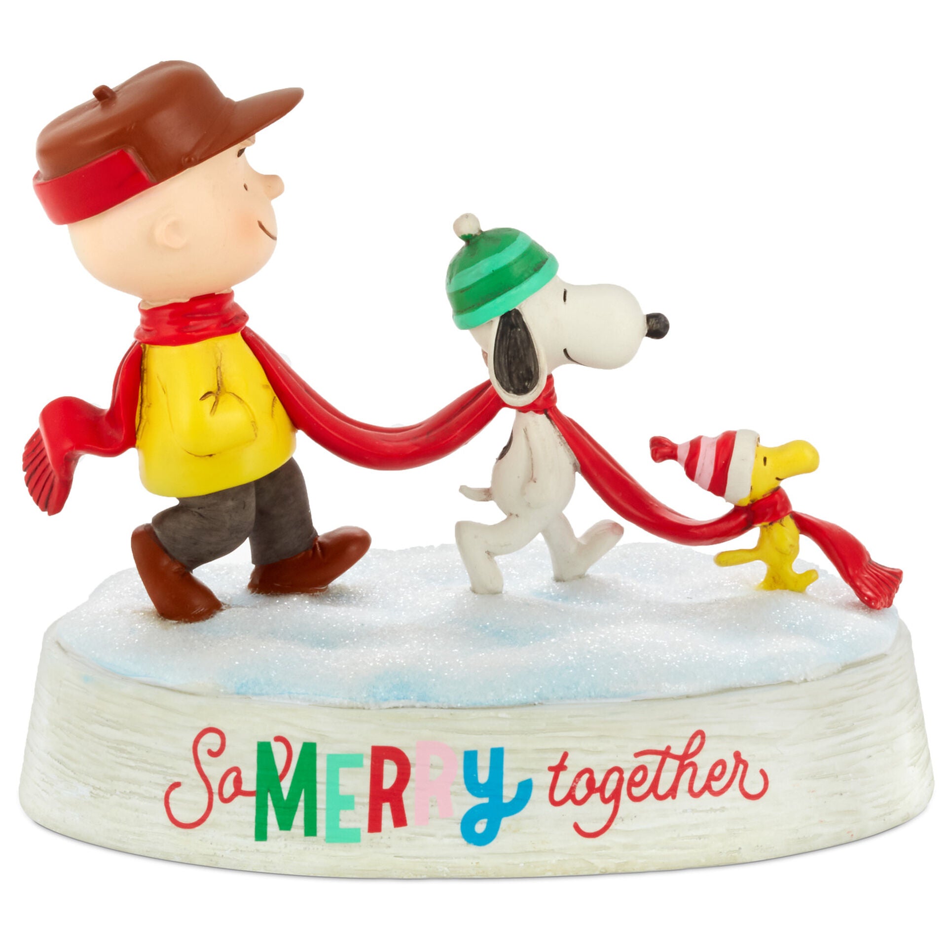 Hallmark Peanuts Snoopy and Charlie Brown Merry Together