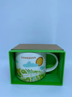 Starbucks You Are Here Collection Dongguan China Ceramic Coffee Mug New with Box