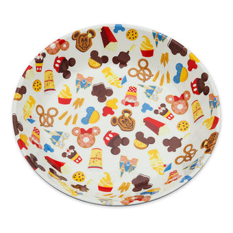 Disney Parks Mickey and Friends Food Icons Serving Bowl New