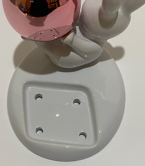 Bath and Body Works 2022 Easter Bunny with Egg Hand Soap Holder New with Box