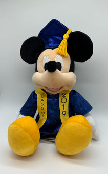Disney Parks Class of 2019 Mickey Graduation Plush New with Tag