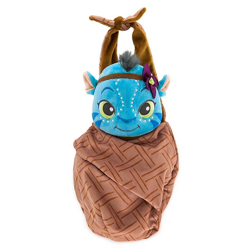 Disney Parks Baby Pandora Avatar Na'vi in a Blanket Pouch Plush