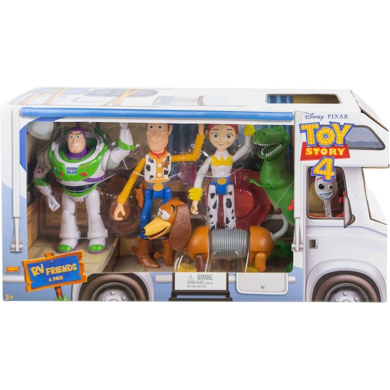 Action Figure Toy Story Toy Boxes Disney Pixar Toy Story RV Friends 6pk  Figures New With Box – I