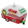 Robert Stanley Happy Camper RV Glass Christmas Ornament New with Tag