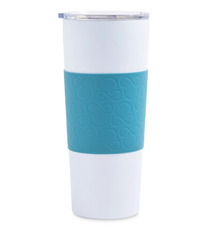 Disney Parks Mickey Fun Eat Repeat Stainless Tumbler Travel 22oz New