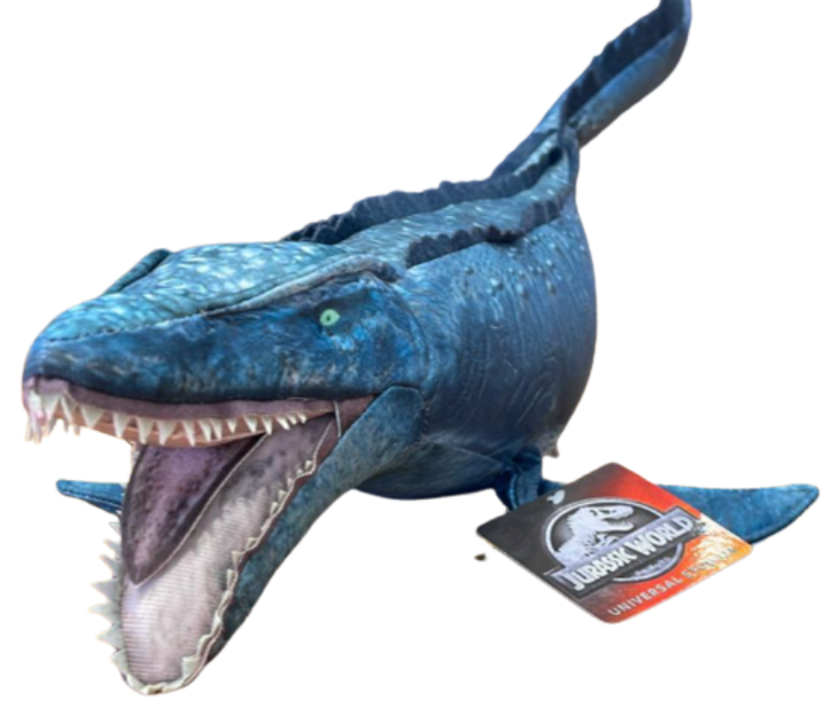 Universal Studios Jurassic World Shark Dinosaur Plush Toy New With Tag I Love Characters
