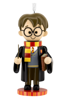 Hallmark Harry Potter Gryffindor Nutcracker Christmas Tree Ornament New