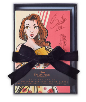 Disney Store Disney Designer Collection Notecard Set Princess Doll New with Box