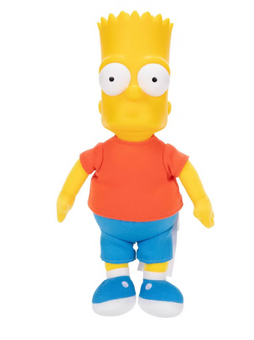 The Simpsons Bart Plush Toy New With Tag