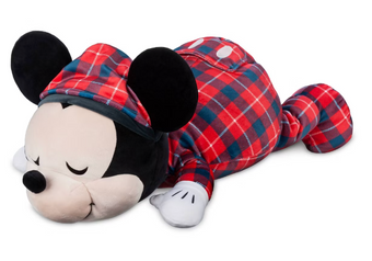 Disney Flannel Mickey Mouse Kids' Cuddleez Plush Toy New With Tag