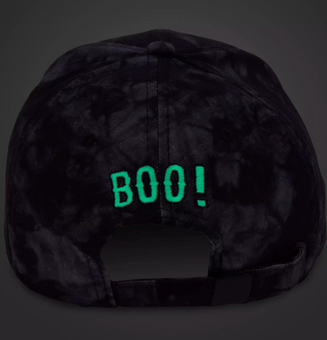 Disney Parks Halloween Bat with Mickey Ear Hat Baseball Hat Glow One Size New