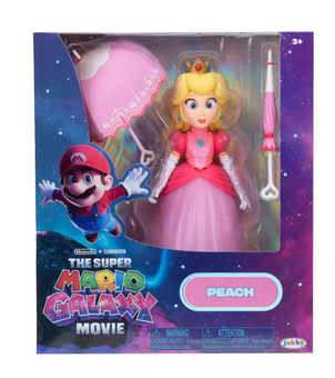 The Super Mario Galaxy Movie 5" Figure Series Princess Peach Figure Toy New Box