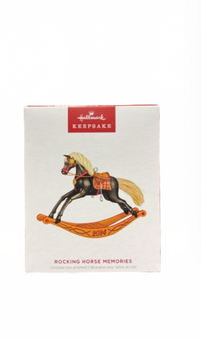 Hallmark 2024 Keepsake Rocking Horse Memories 2024 Christmas Ornament New w Box