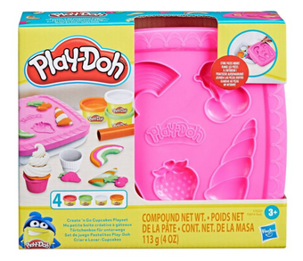 Play-Doh Create 'N Go Cupcakes Playset Toy New With Box