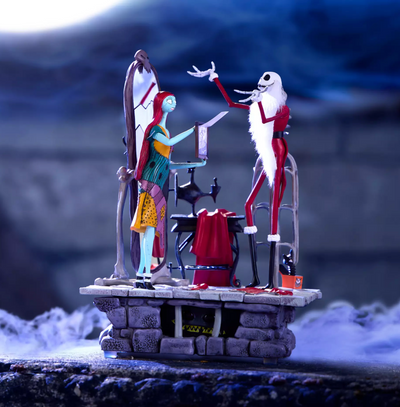 Disney Jack Skellington and Sally Light Up Figure The Nightmare Before Christmas