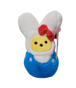 Peeps x Hello Kitty and Friends Blue Pompompurin Plush Bunny Easter New With Tag