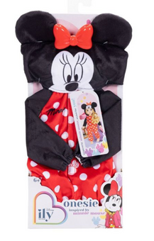 Disney ILY 4ever One Piece Pajama Set Hoodie 18" Doll Minnie Mouse New W Box