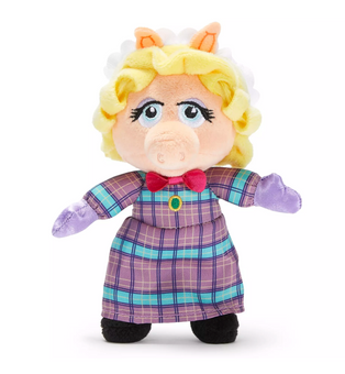 Disney The Muppet Christmas Carol Miss Piggy as Emily Cratchit Mini Plush New