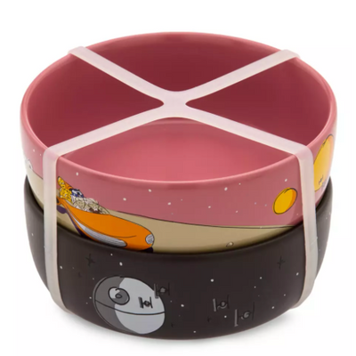 Disney Parks Star Wars Artist Series Bowl Set by Will Gay New With Tag