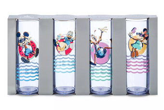 Disney Parks Mickey Mouse and Friends Tumbler Set New With Tag