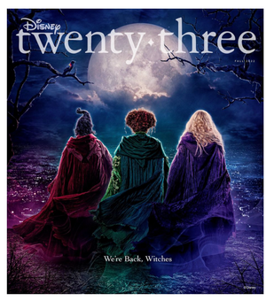 Disney D23 Exclusive Twenty-Three Publication Fall 2022 Hocus Pocus 2 New Sealed