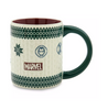 Disney Marvel Icons and Snowflakes Holiday Christmas Coffee Mug New