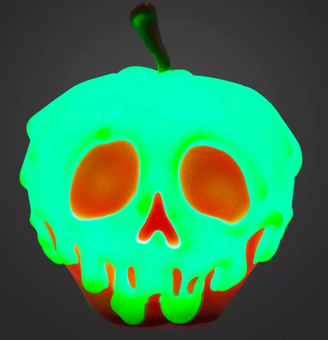 Disney Parks Poisoned Apple Tabletop Light Snow White Seven Dwarfs New With Tag