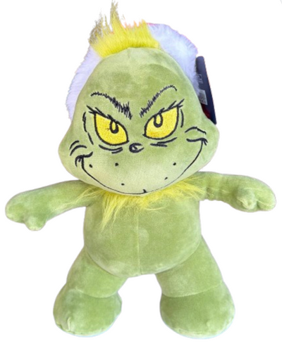 Universal Studios Dr Seuss The Grinch Small Plush Cute Santa Toy New With Tag