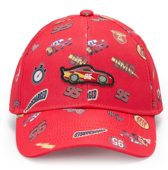 Disney Parks Lightning McQueen Baseball Cap for Kids Hat Pixar Cars New W Tag