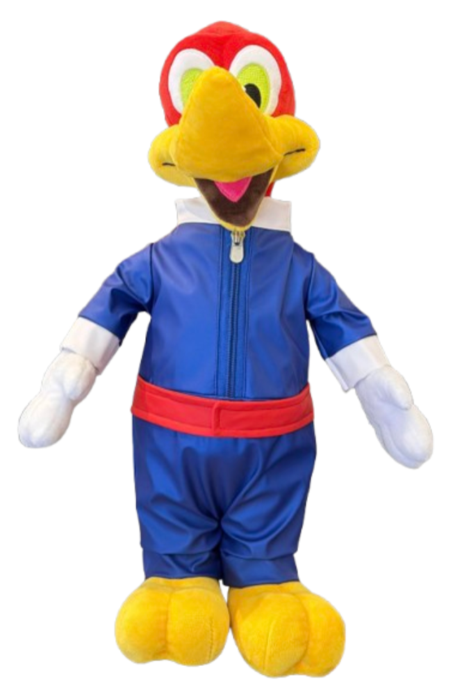 Null Plush Universal Studios Woody Woodpecker Racing Large Plush Toy New With Tag ...