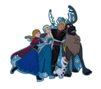 Disney Parks Frozen Cast Anna Elsa Olaf Sven Magnet New With Tag