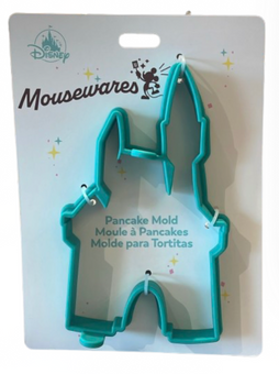 Disney Parks Castle Icon Mousewares Pancake Mold Blue New With Tag