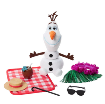 American Girl Disney Frozen Olaf Plush & Summer Accessories New with Box