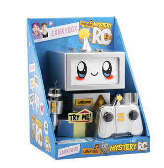 LankyBox Mystery RC Robot Plays Music New with Box