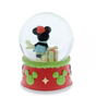 Disney 100 Retro Reimagined Holiday Minnie Santa Christmas Snow Globe New w Tag