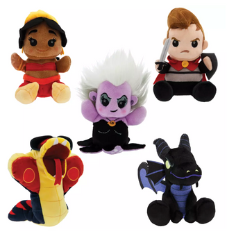Disney Parks D23 Limited Wishables Good vs. Evil Micro Plush Blind Pack New