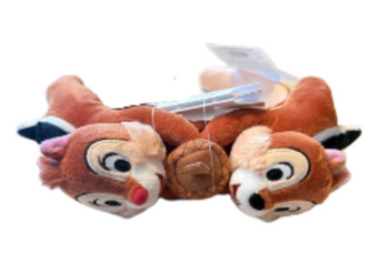 Disney Parks Chip 'n' Dale Plush Ear Headband New With Tag