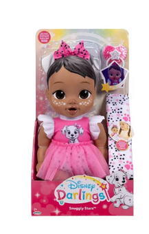 Disney Darlings Snuggly Stars Doll 101 Dalmatians Penny Light Toy New W Box