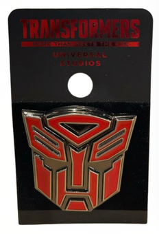 Universal Studios Transformers The Ride Autobots Logo Enamel Pin New With Tag