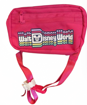 Disney Parks Walt Disney World Pink Belt Hip Bag New with Tag