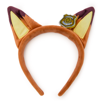 Disney Parks Zootopia 2 Nick Wilde Plush Headband New With Tag