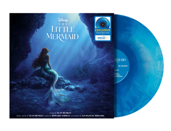 Disney The Little Mermaid Ocean Blue Exclusive 1LP Soundtrack New with Tag