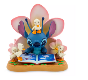 Disney Parks Stitch and Ducklings Mini Figure New with Box