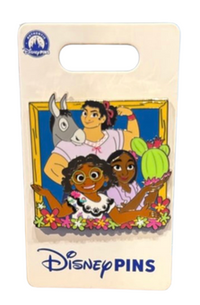 Disney Parks Encanto Sisters Mirabel Luisa and Isabela Pin New with Card