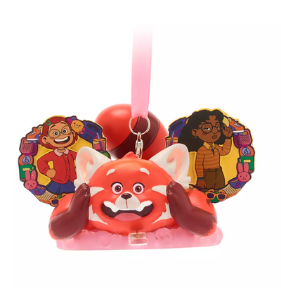 Disney Parks Turning Red Panda Mei Ear Hat Christmas Ornament New with Tag