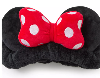 Disney Minnie Mouse Plush Ears Headband and Wristband Set for Kids New
