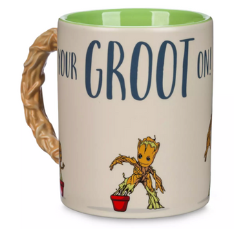 Disney Parks Groot 'Get Your Groot On! Guardians of Galaxy Coffee Mug New W Tag