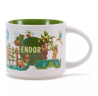 Disney Parks Starbucks Discovery Series Star Wars Endor Mug New With Box