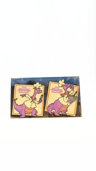Disney Parks Epcot Food & Wine 2025 Festival Figment Chef Set of 4 Coaster New