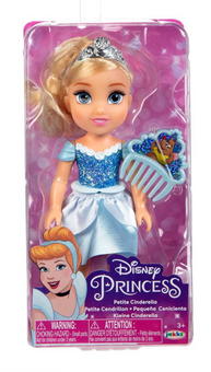 Disney Princess Petite Cinderella Doll Toy New with Box